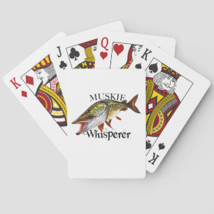 Muskie Whisperer Playing Cards