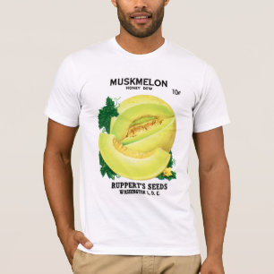 Muskmelon ( Honey Dew) Seed Packet Label T-Shirt
