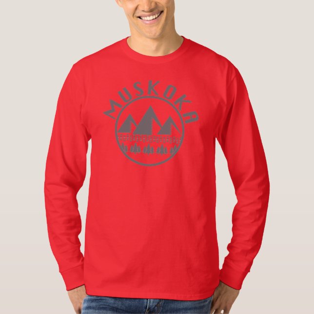 Muskoka Design - Basic Long Sleeve T-Shirt (Front)