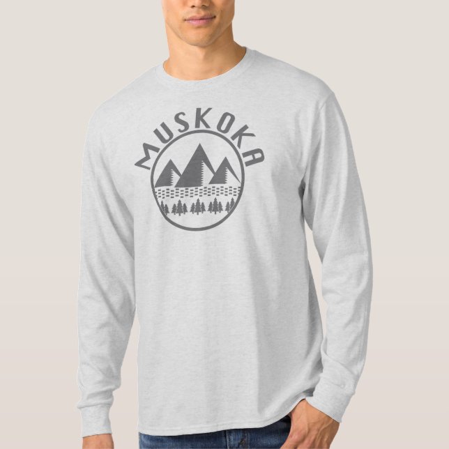 Muskoka Design - Basic Long Sleeve T-Shirt (Front)