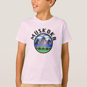 Muskoka Design (Version 2) - Kids' Basic T-Shirt