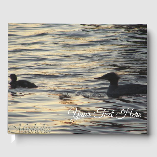 Muskoka Gansers Guest Book (Front)