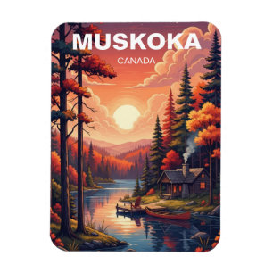 Muskoka Ontario Canada Magnet