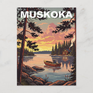 Muskoka Ontario Canada Postcard