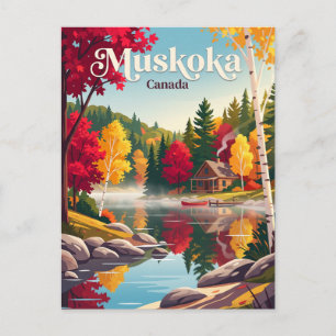 Muskoka, Ontario, Canada Postcard