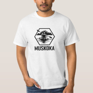 Muskoka Ontario Kayaker - Men's Value T-Shirt