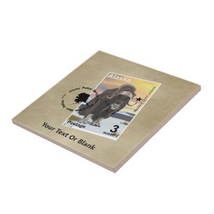 Muskox - Alaska Postage Ceramic Tile