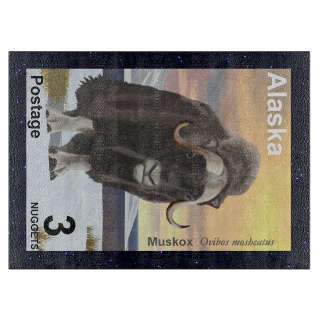 Muskox Cutting Board (Front)