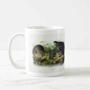 Muskrat from Audubon's Quadrupeds of North America Coffee Mug