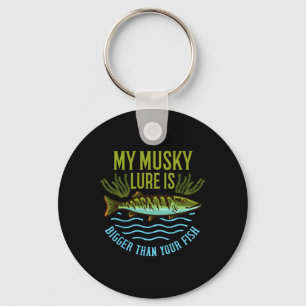 Musky Fishing Gift Muskie Lure Muskellunge Key Ring
