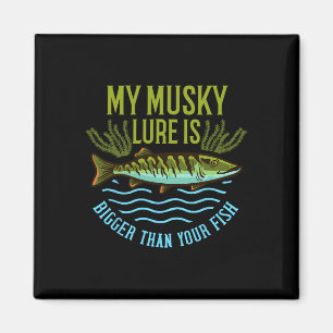 Musky Fishing Gift Muskie Lure Muskellunge Magnet