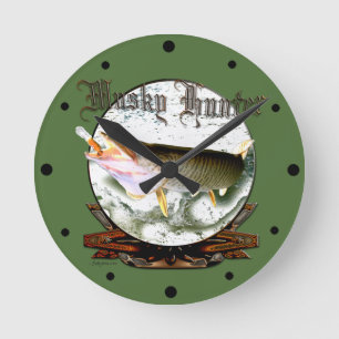 Musky hunter 1 round clock