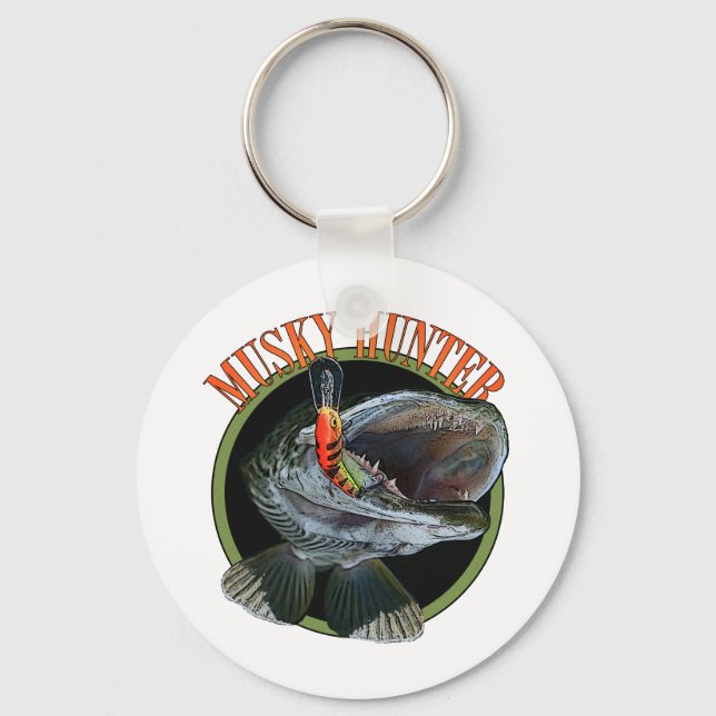 Musky hunter 7 key ring (Front)