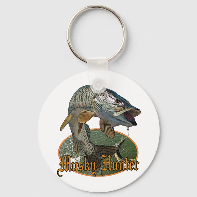 Musky Hunter 9 Key Ring (Front)