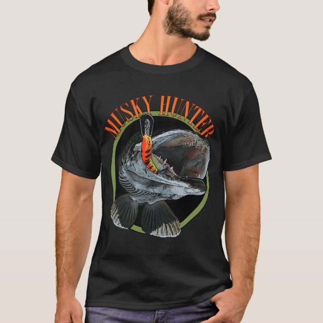 Musky hunter T-Shirt (Front)