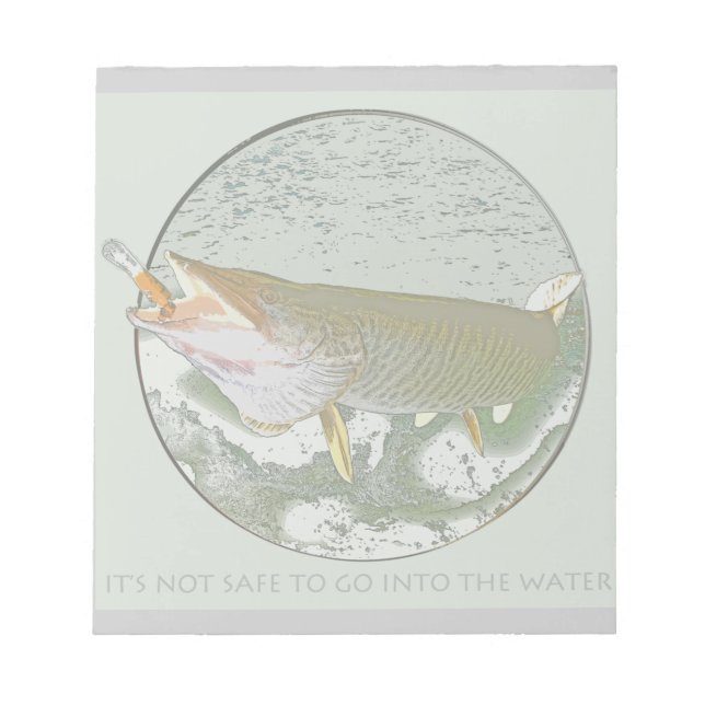 Musky on notepad (Front)