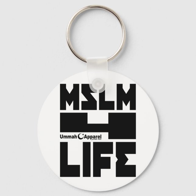 Muslim 4 Life Key Ring (Front)