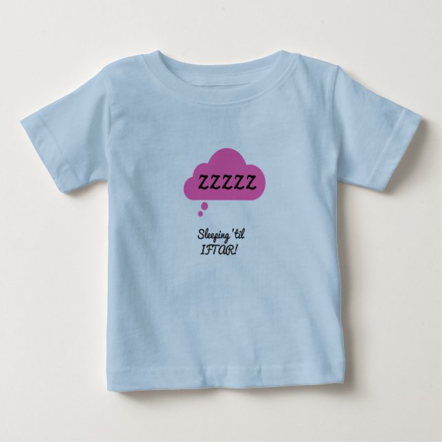 Muslim baby t-shirt perfect for Ramadan/Eid gift. (Front)