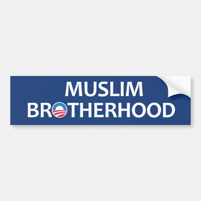 Muslim Brotherhood Bumper Sticker (Front)
