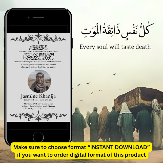 Muslim Death Announcement Female Janaza Prayer (Creator Uploaded)