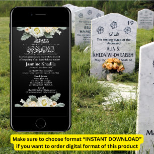 Muslim Death Announcement Female Janaza Prayer