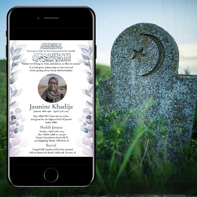 Muslim Death Announcement Female Janaza Prayer (Creator Uploaded)