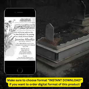 Muslim Death Announcement Female Janaza Prayer