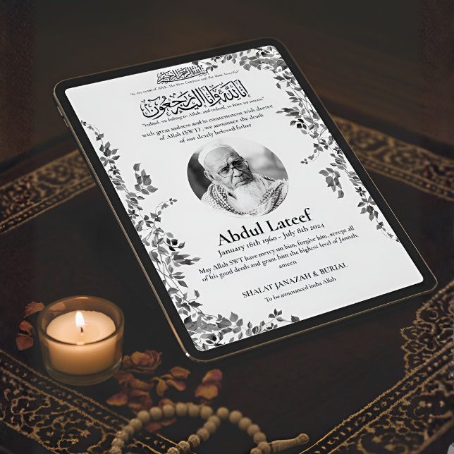 Muslim Death Announcement Male Janaza Prayer (Creator Uploaded)