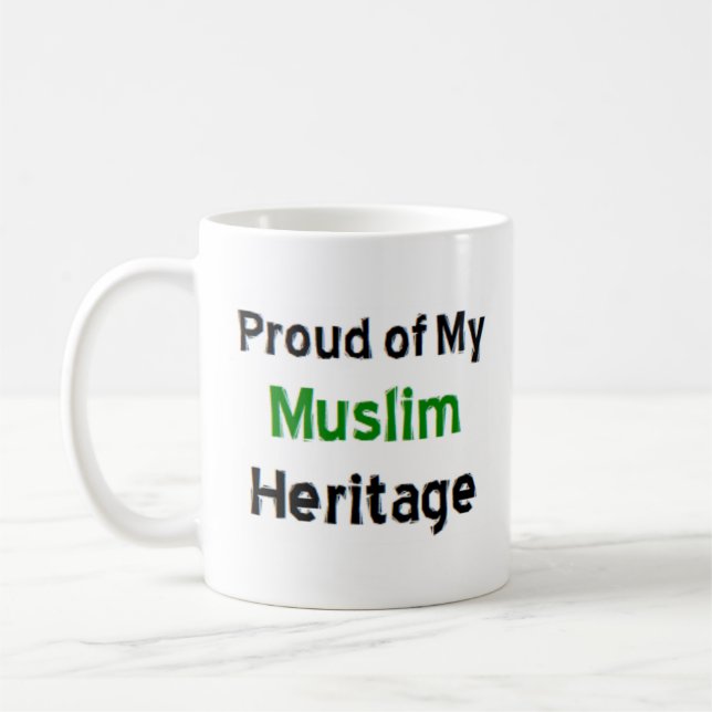 muslim heritage coffee mug (Left)