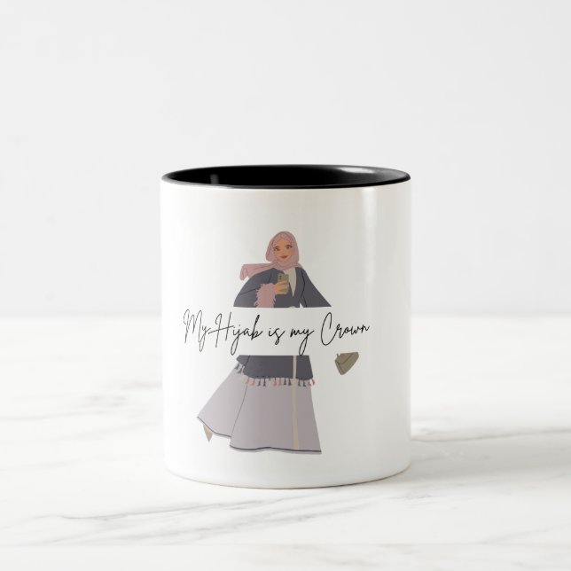 Muslim Hijabi Coffee Mug (Center)