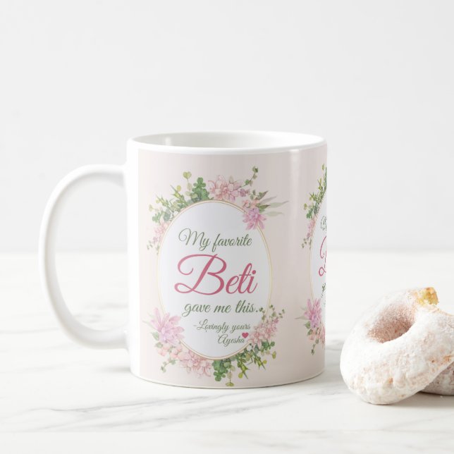muslim mum  coffee mug (With Donut)