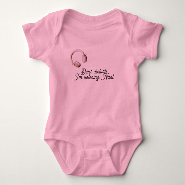 Muslim rompers baby bodysuit (Front)