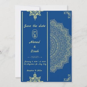 Muslim Wedding Save the Date