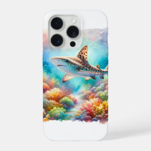 Musola shark painting 280824AREF133 - Watercolor iPhone 15 Pro Case