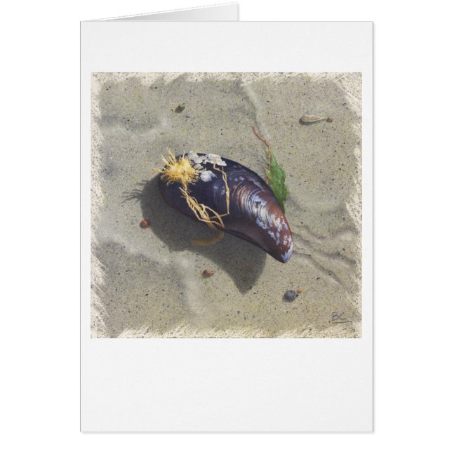 MUSSEL BEACH Card (Front)