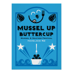 Mussel & Seafood Festival Poster