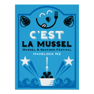 Mussel & Seafood Festival Poster