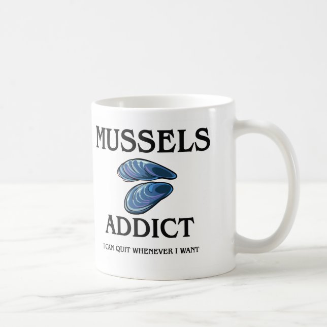 Mussels Addict Coffee Mug (Right)