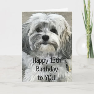 MUST BE GREAT TO BE A TEENAGER  "13th" BIRTHDAY Card