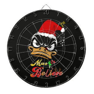 Must Believe Christmas Dartboard