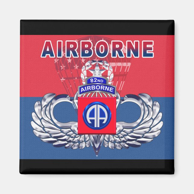 “Must Have” 82nd Airborne Division Magnet (Front)