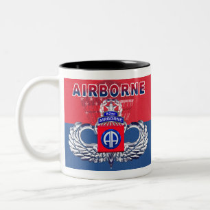 “Must Have” 82nd Airborne Division Two-Tone Coffee Mug