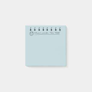 Must-Haves Faux Notepad Sheet