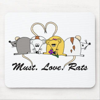 Must. Love. Rats Mousemat