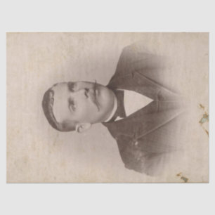 Mustach Man Junk Journal Element Sheet