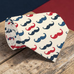 Mustache Pattern Necktie Tie<br><div class="desc">This stylish necktie features a playful mustache pattern,  making it a unique and memorable accessory for any dapper gentleman. Perfect for adding a touch of personality to your everyday look or as a thoughtful gift for the men in your life.</div>