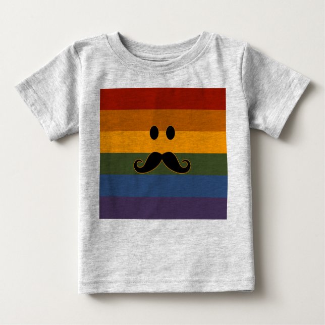 Mustache Pride shirts & jackets (Front)