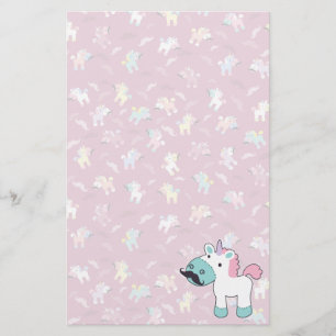 Mustachio Unicornio Stationery
