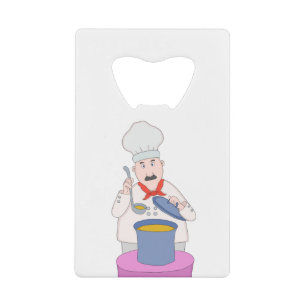 Mustachioed Chef