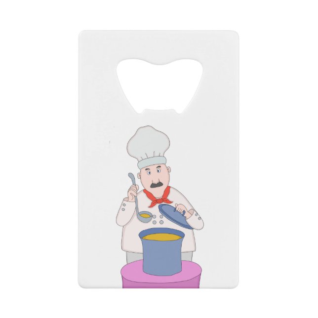 Mustachioed Chef (Front)